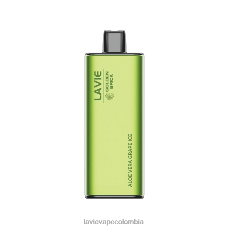 hielo de uva aloe vera LAVIE GOLDEN BRICK 10000 bocanadas RZB6251 | Lavie Vape Bogotá