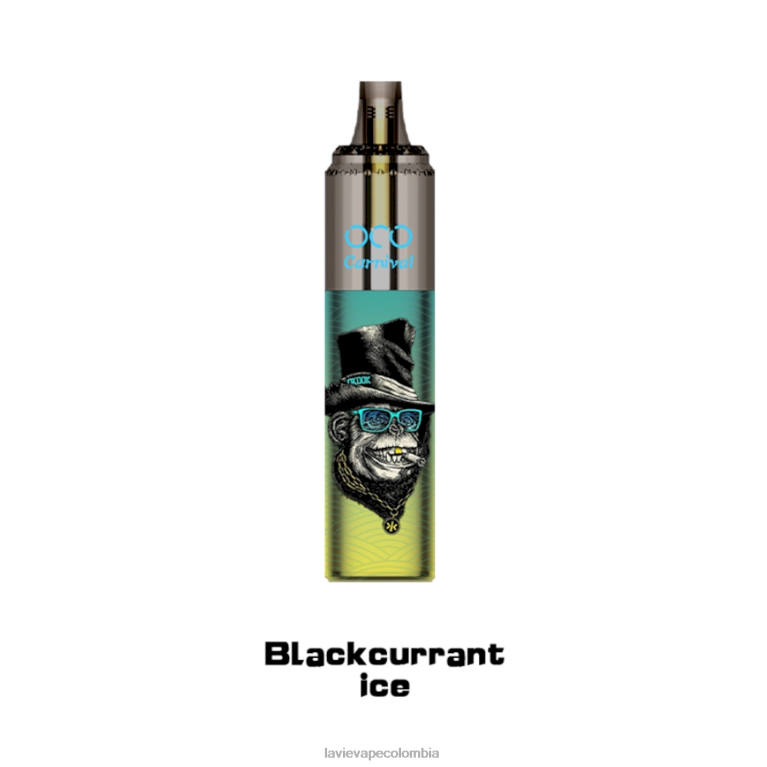hielo de grosella negra LAVIE OCO carnaval 10000 bocanadas RZB62348 | Lavie Desechable