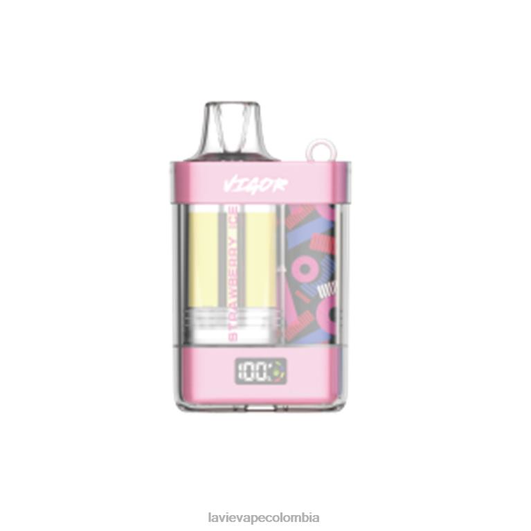hielo de fresa LAVIE VIGOR 15000 bocanadas RZB621 | Vape Lavie Precio