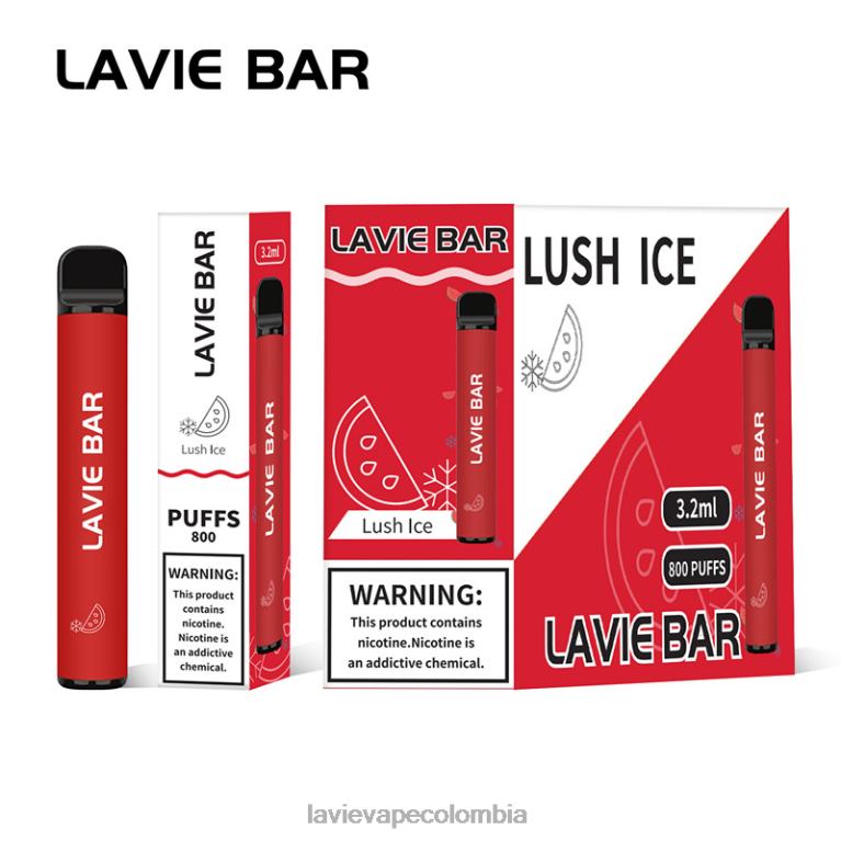 hielo exuberante LAVIE BAR 800 bocanadas RZB62308 | Lavie Desechable